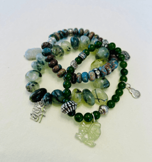 Green Spirit bracelet by Watson Wells Jewelry - view 2