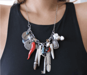 Trails End handcrafted necklace by Watson Wells Jewelry - view 1