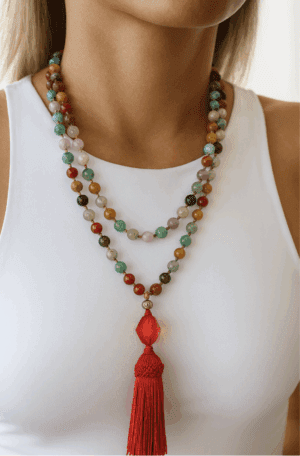 Harmony of Gems handcrafted necklace by Watson Wells Jewelry - view 1