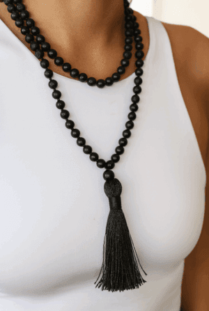 Black Lava handcrafted necklace by Watson Wells Jewelry - view 1