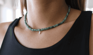 Tree Spirit handcrafted dainty necklace featuring sterling silver, by Watson Wells Jewelry