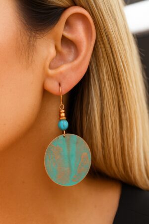 Rustic Reverie Earrings handcrafted earring by Watson Wells Jewelry