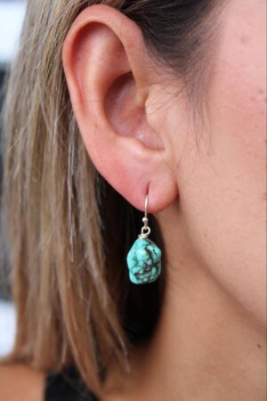 Pebble Sky Earrings handcrafted earring by Watson Wells Jewelry