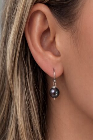 Midnight Glow Earrings handcrafted earring by Watson Wells Jewelry