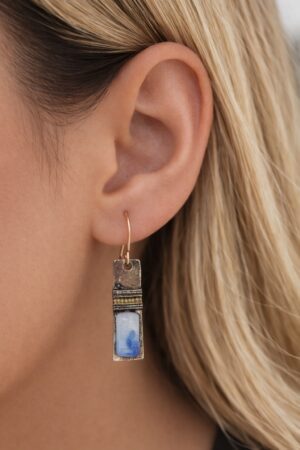 Radiant Reflection Earrings earring by Watson Wells Jewelry - view 3
