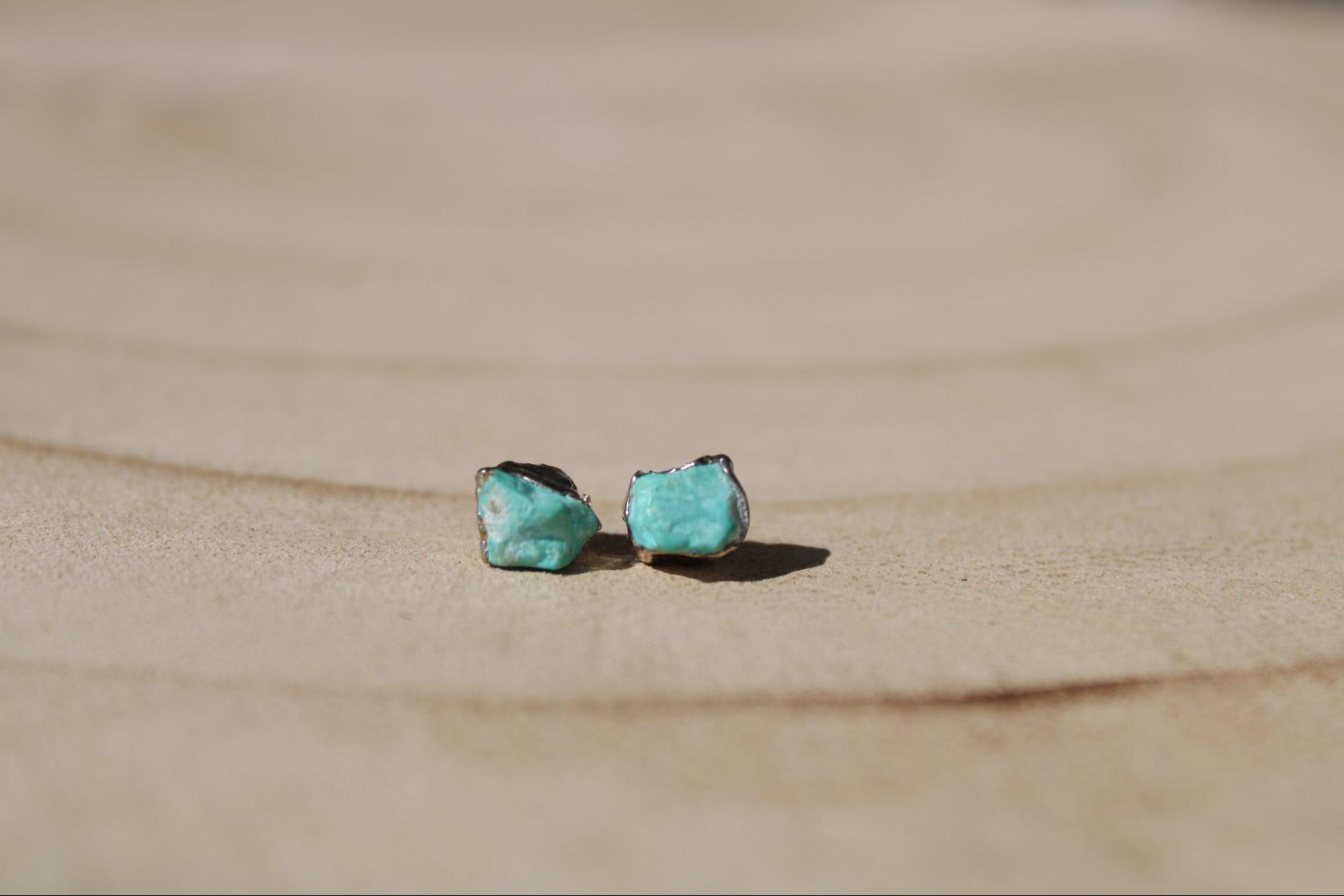 Earth Echo Studs earring by Watson Wells Jewelry - view 2