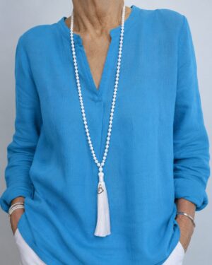 Pure Heart handcrafted mala necklace featuring jade and sterling silver, by Watson Wells Jewelry